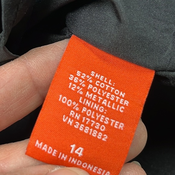 KIRNA ZABETE at TARGET Black Metallic Surplice Front Sleeveless Party Dress 14 - Picture 13 of 16